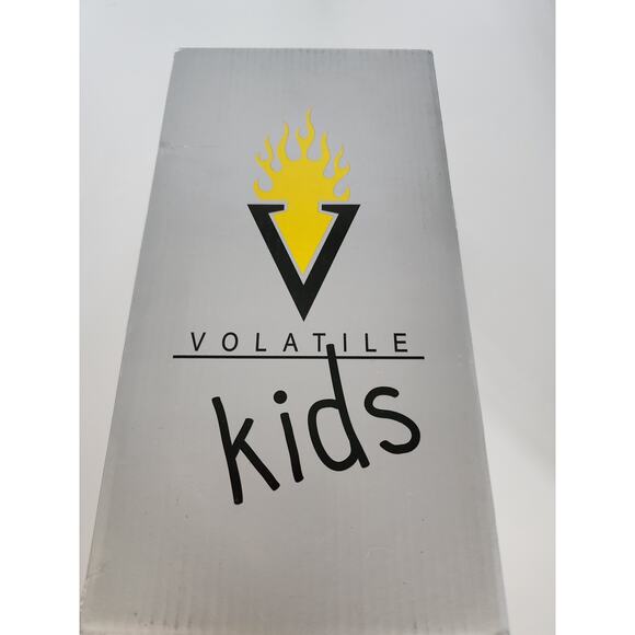 Volatile Kids Size 12 Black Kiwis Strappy Adjustable Sandals Outdoor - Picture 2 of 10